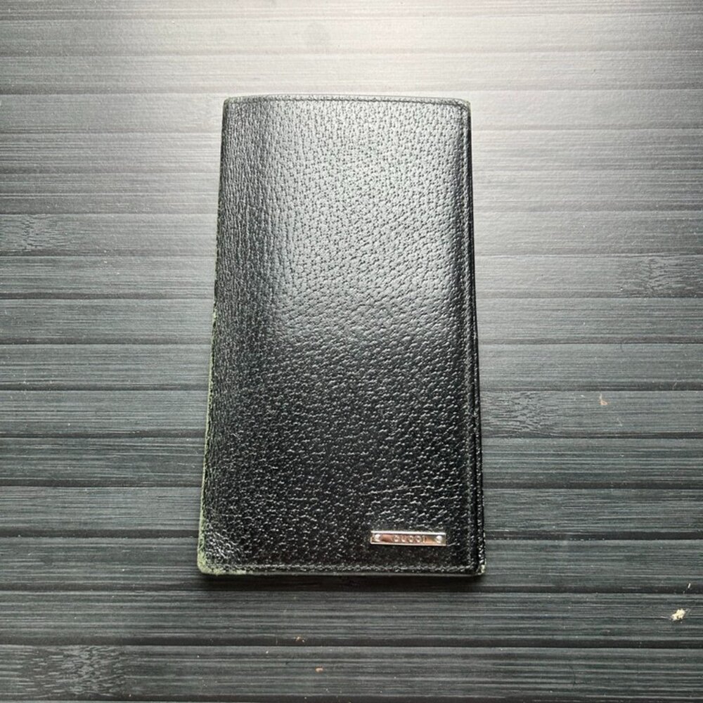 Vintage Gucci Bifold Check/Card Holder Authentic|Used